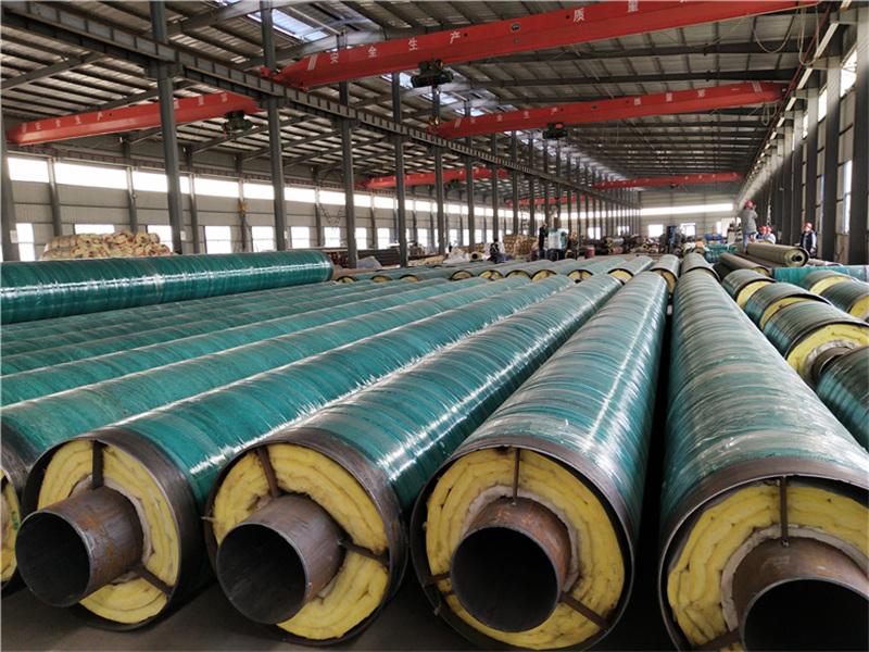钢套钢蒸汽保温钢管